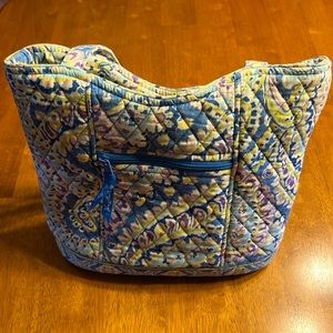 Blue multicolor, Vera Bradley purse.
